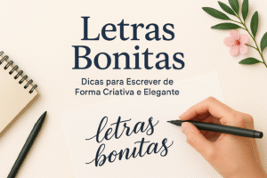 Letras Bonitas: Dicas para escrever de forma criativa e elegante
