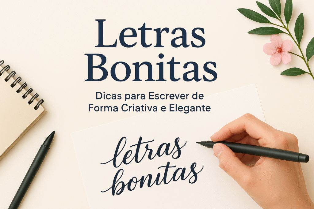 Letras Bonitas: Dicas para escrever de forma criativa e elegante