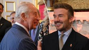 Sir David Beckham Knighted by King Charles at Windsor