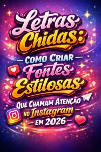 Letras Chidas – fontes estilosas para Instagram em 2026 com letras criativas, tipografia moderna e estilos chamativos para redes sociais